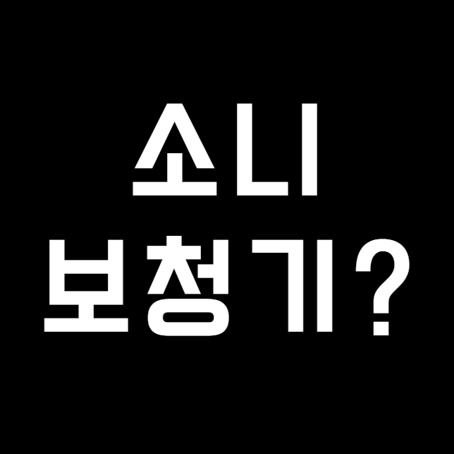 소니보청기가 있었는데 사업 철수를 결정했다?