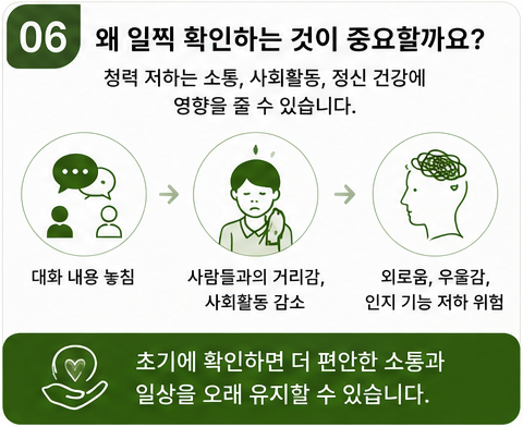 청력이 떨어지는 초기 신호 5가지, 그냥 나이 탓으로 넘기면 안 되는 이유