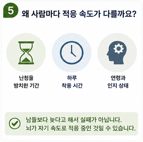 보청기 적응, 보청기 꼈는데 시끄럽다고요? 괜찮습니다. 정상입니다!