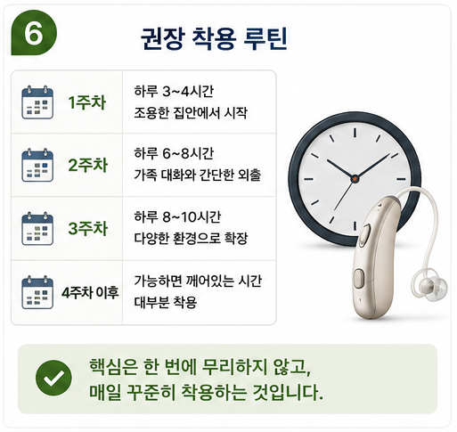 보청기 적응, 보청기 꼈는데 시끄럽다고요? 괜찮습니다. 정상입니다!