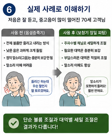 보청기 채널과 밴드란? 왜 높은 등급일수록 더 세밀하게 맞출 수 있을까요?
