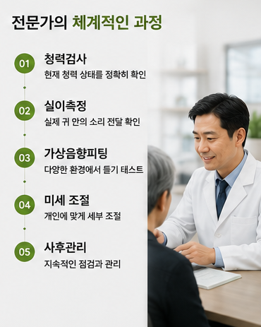실이측정REM과 가상음향피팅이 중요한 이유