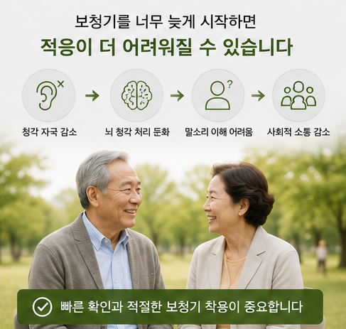 노인성난청, 보청기로 좋아질 수 있을까요?