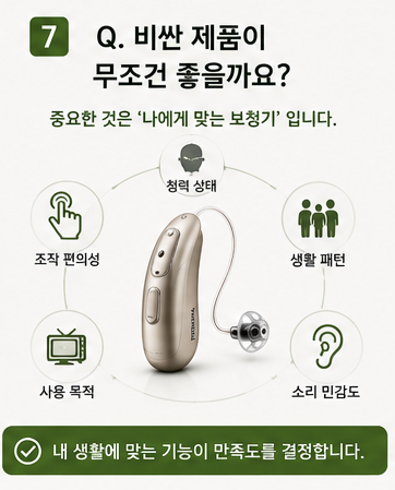 보청기 처음 맞추기 전 가장 많이 묻는 질문 10가지