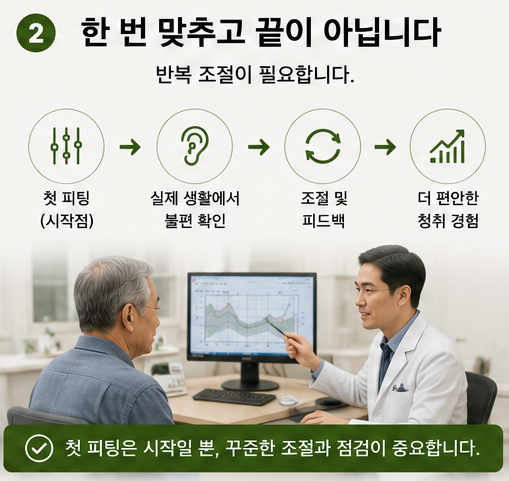 보청기 적응이 어려운 이유! 이것만 안 하면 됩니다