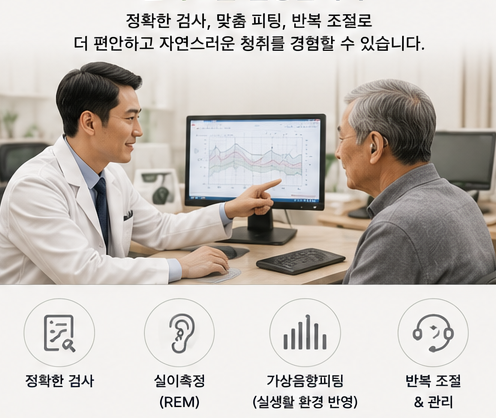 보청기, 필요할 때만 착용해도 될까요? 보청기 적응을 잘하려면?