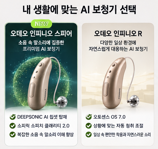 AI보청기 포낙 보청기, 식약처 디지털의료기기 허가! 진짜 인공지능 인정!
