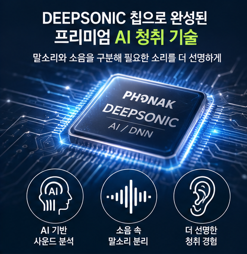 AI보청기 포낙 보청기, 식약처 디지털의료기기 허가! 진짜 인공지능 인정!