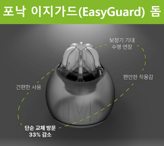 포낙 이지가드, 보청기 귀지 막힘이 잦은 분들에게 도움이 될까요?