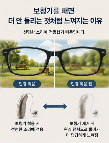 보청기 대표적인 오해: 보청기 사용하면 청력이 더 나빠지나요?