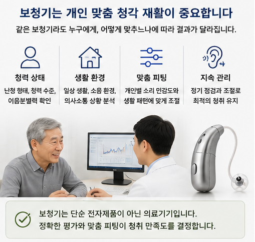 청능사와 청각사의 차이, 보청기 센터 선택 전 꼭 확인해야 할 자격증 기준