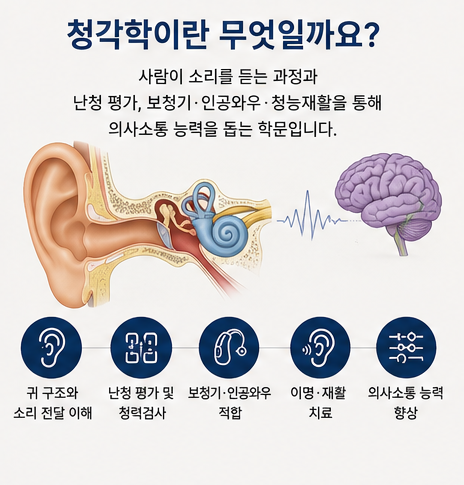 청각학이란 무엇일까요? 국내 청각학과 대학과 청능사가 되는 과정