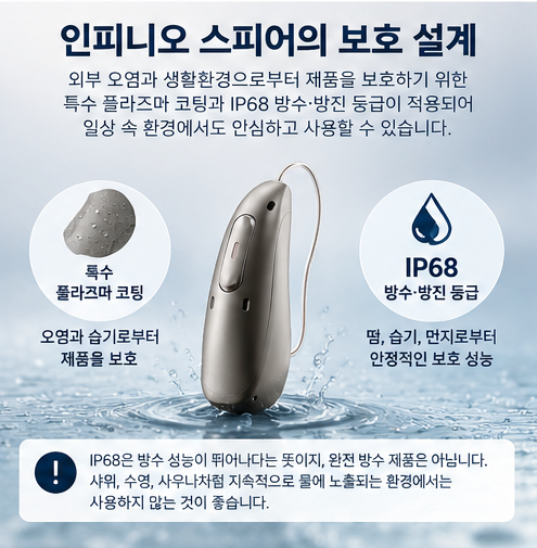보청기 수명은 몇 년일까요? 포낙 인피니오 내구성이 중요한 이유