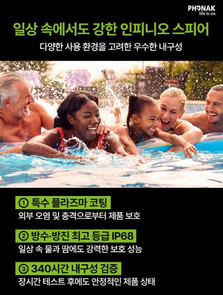 보청기 수명은 몇 년일까요? 포낙 인피니오 내구성이 중요한 이유