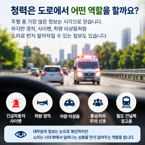 청각장애·난청이 있어도 운전할 수 있을까요?