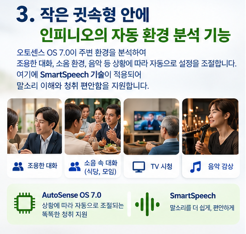 안양보청기 포낙 공식센터 비르토 인피니오 R 착용 후기