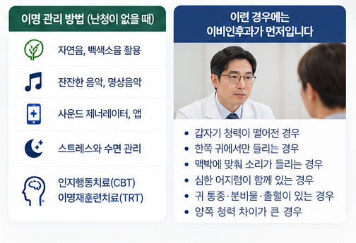 이명은 왜 생기는 걸까? 보청기가 정말 효과 있나?