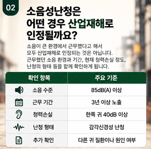 산업재해 시끄러운 곳에서 근무했다면? 소음성난청 보청기 지원금 받는 법 알아보기