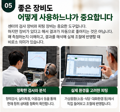 청각학과 보청기, 정말 관계가 있는 걸까?